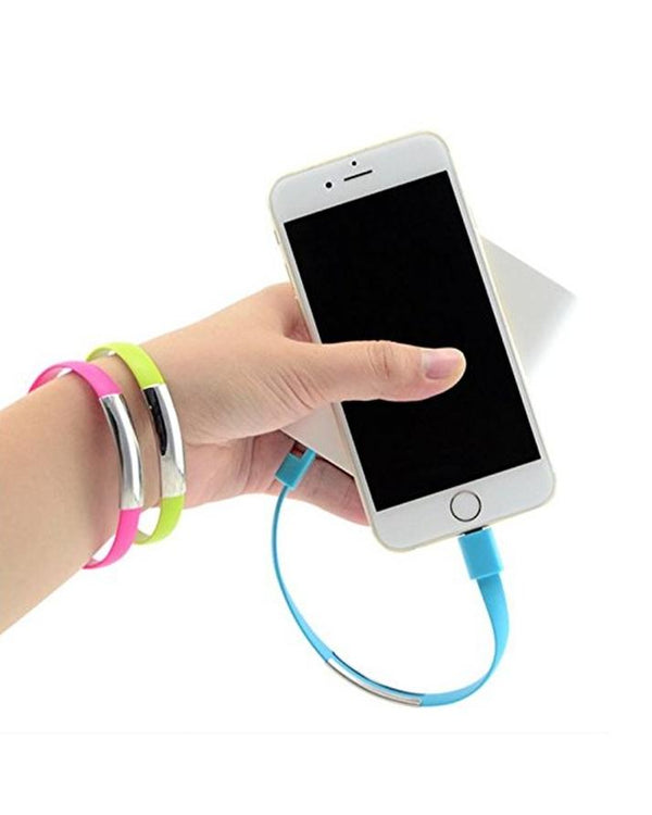 Wristband Bracelet USB Charging Data Cable for Apple devices