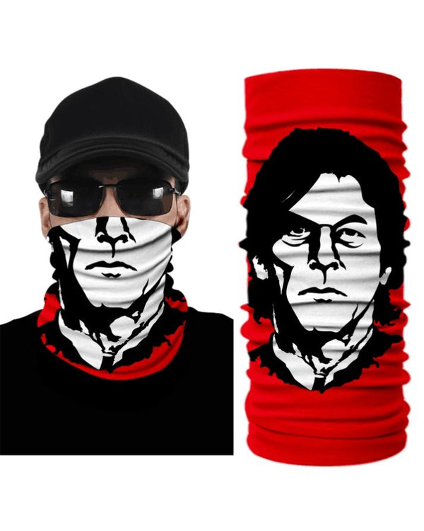 Imran Khan Tube Shaped Face Mask Bandana - Imran Mask