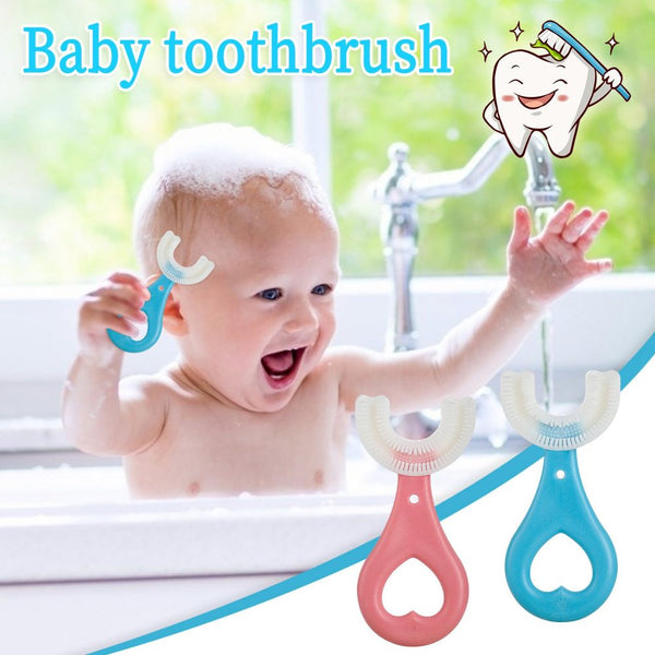 Silicone U-Shape Baby Tooth Brush