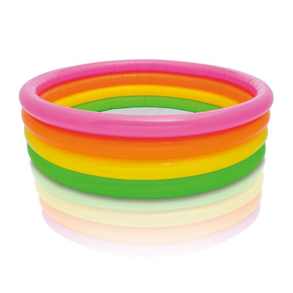 INTEX Round Sunset Glow Baby Swimming Pool - 56441 - 66 x 18 Inch
