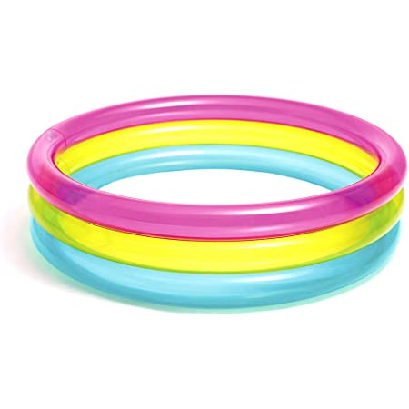 INTEX Round Sunset Glow Baby Swimming Pool - 57104 - 34 x 10 Inch