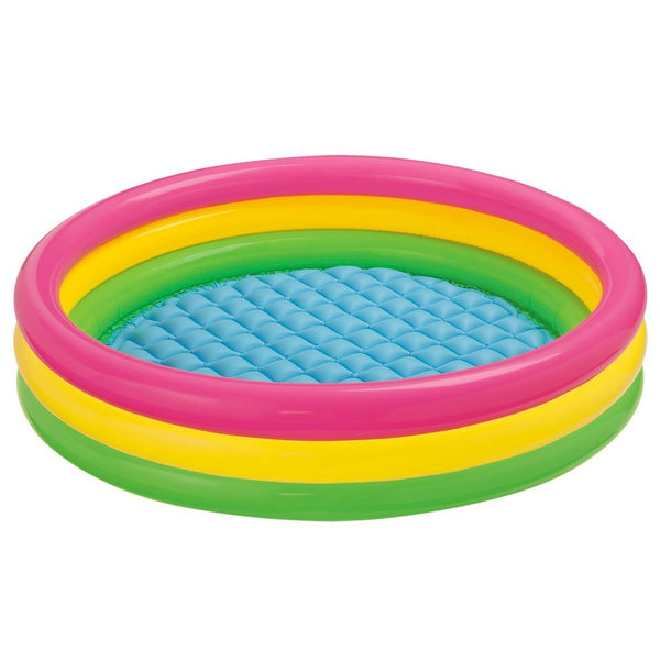INTEX Round Sunset Glow Baby Swimming Pool - 57412 - 45 x 10 Inch