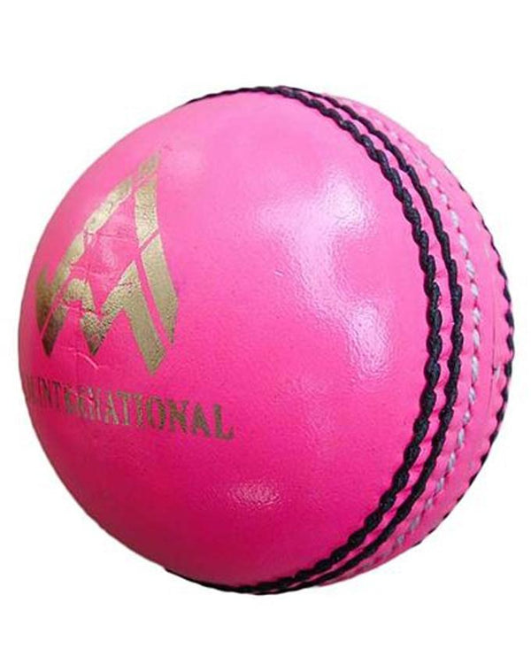 Pack of 2 - Indoor Rubber Cricket Balls - Pink - 100gm - Free