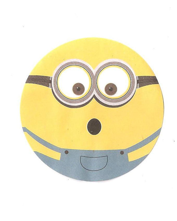 Minion Round Shaped Sticky Notes Pad