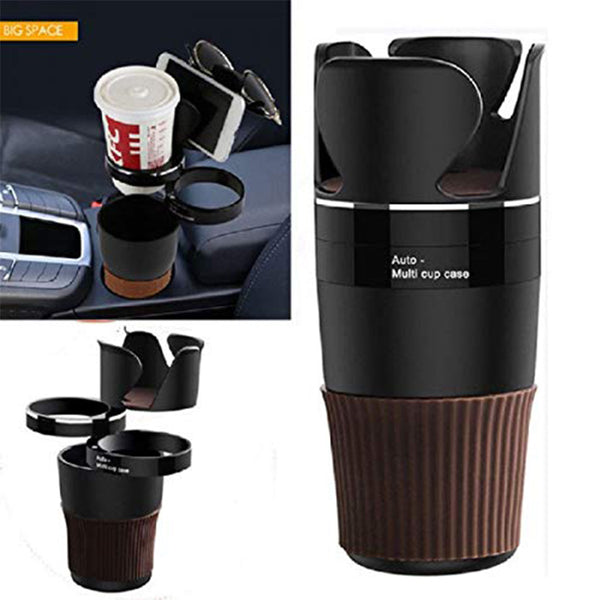 5 In 1 - Multiple-Purpose Car Cup Holder