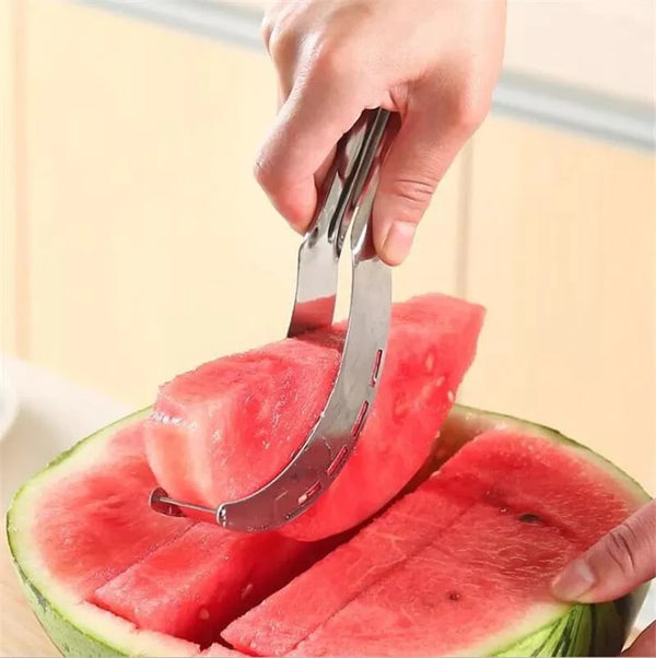 Stainless - Steel Watermelon Slicer And Cutter - 25cm