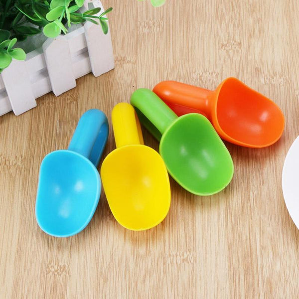 4pcs/set Funny Ice Cream Spoon Fashion Reusable Super Ice Cream Scooper Cup For Ice Cream Tool