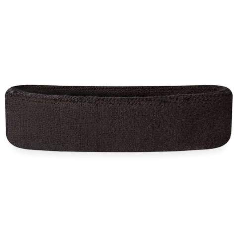Outdoor Fitness Sports Sweatband Headband Yoga Gym Unisex Head Band - Black