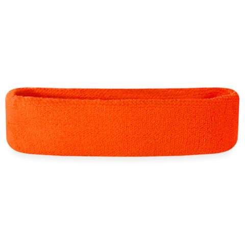 Outdoor Fitness Sports Sweatband Headband Yoga Gym Unisex Head Band - Orange