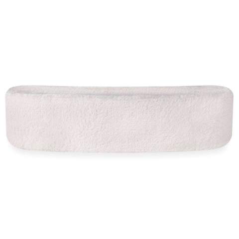 Outdoor Fitness Sports Sweatband Headband Yoga Gym Unisex Head Band - White