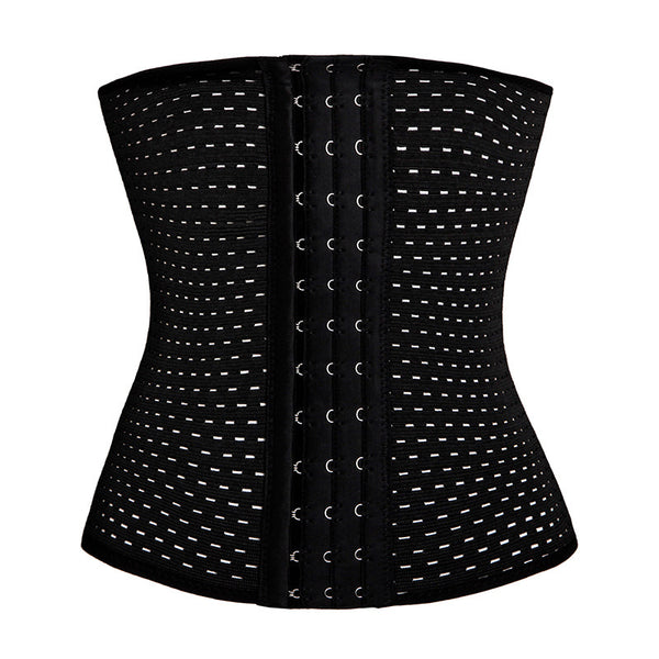 Women Body Shaper Waist Trainer Bodyshaper Reducer Slimmer Tummy Invisible Body Shaper Stomach Ladies Modeling Slimming Belt - XXL, Black