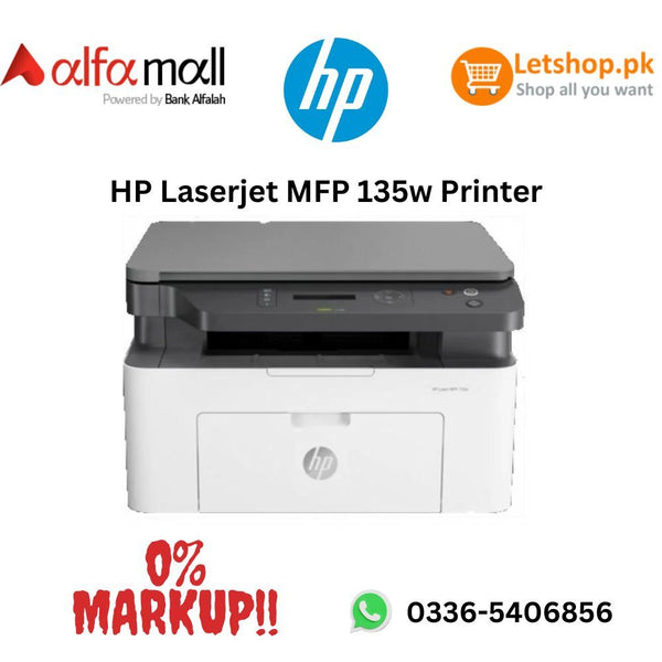 HP Laserjet MFP 135w Printer (4ZB83A) | On Installment
