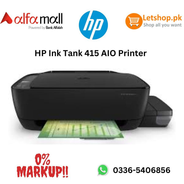 HP Ink Tank Wireless 415 Printer (Z4B53A) | On Installment