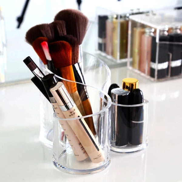 3 Compartment Cosmetics Organizer