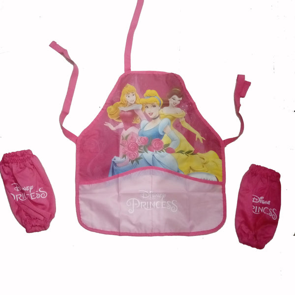 Multifunctional Waterproof Kids Apron with free arms - Princess Theme