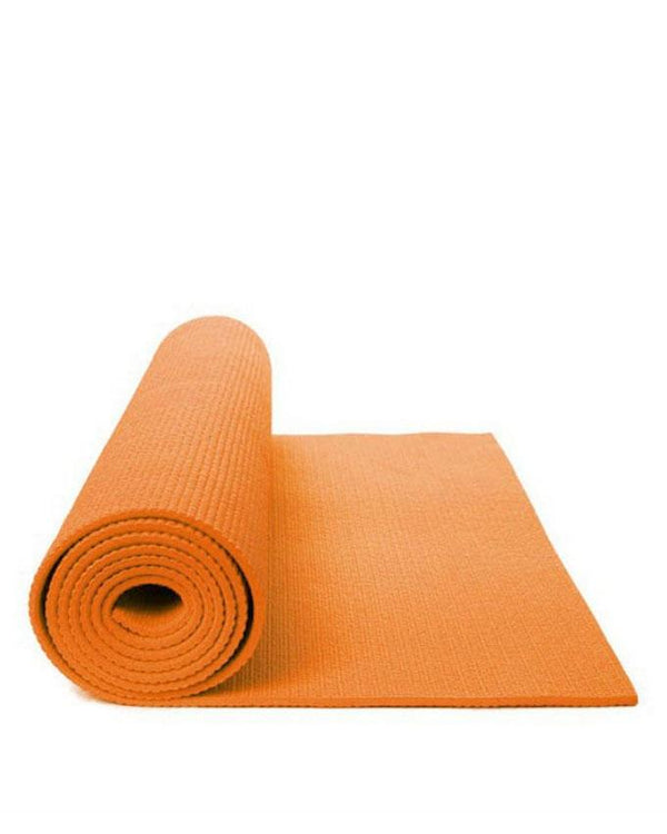 Yoga And Fitness Mat - 6mm - Orange