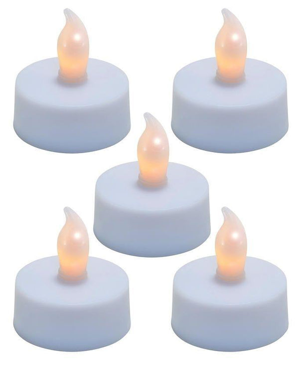 Tealight LED Candle - Pack of 5 - Yellow