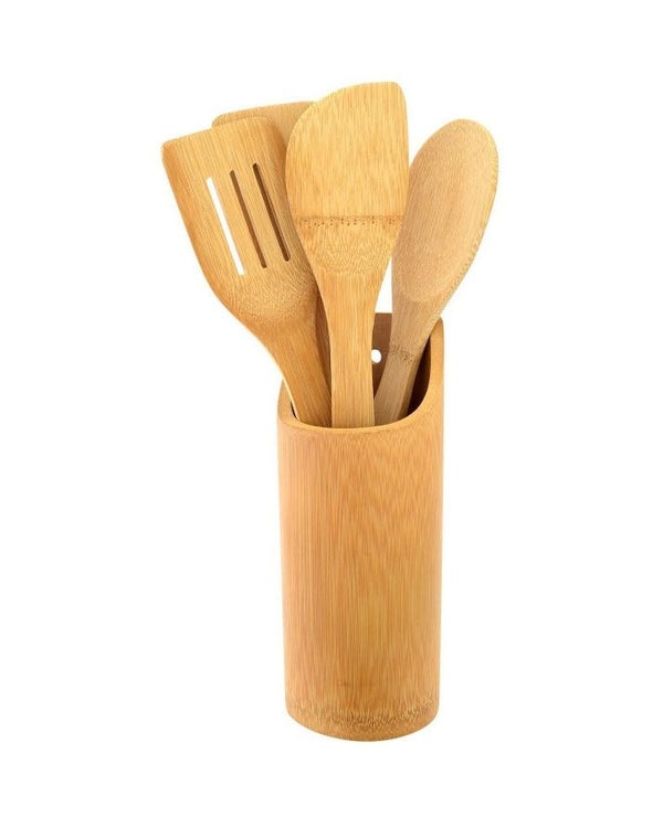 Pack of 5 - Wooden Spoon Set - Wood