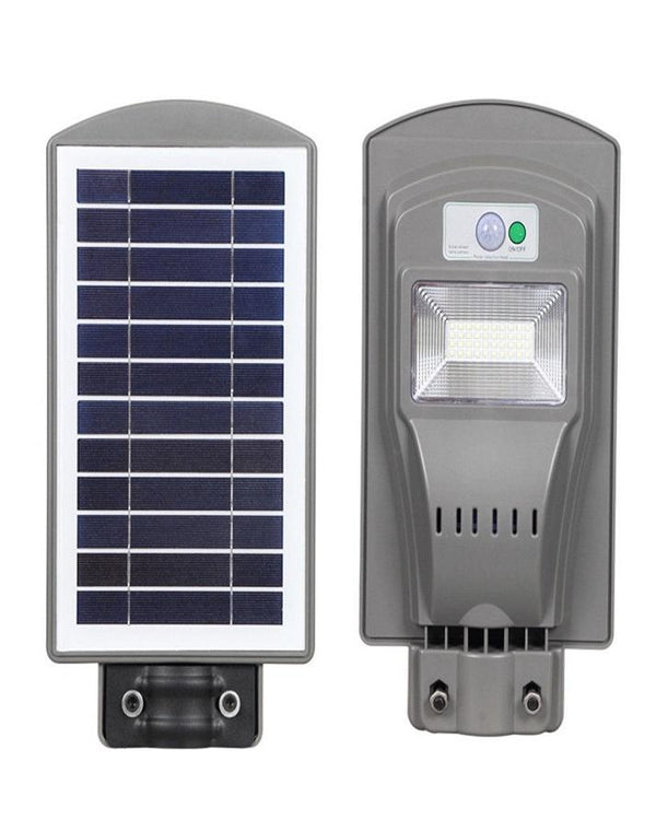 20W Led Solar Powered Outdoor Wall Street Light Pir Motion Sensor Gate Lamp