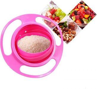 360 Rotate Gyro Bowl - Non Spill Rotating Bowl For Baby Feeding Without Mess