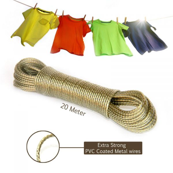20 Meter Wet Cloth Laundry Rope